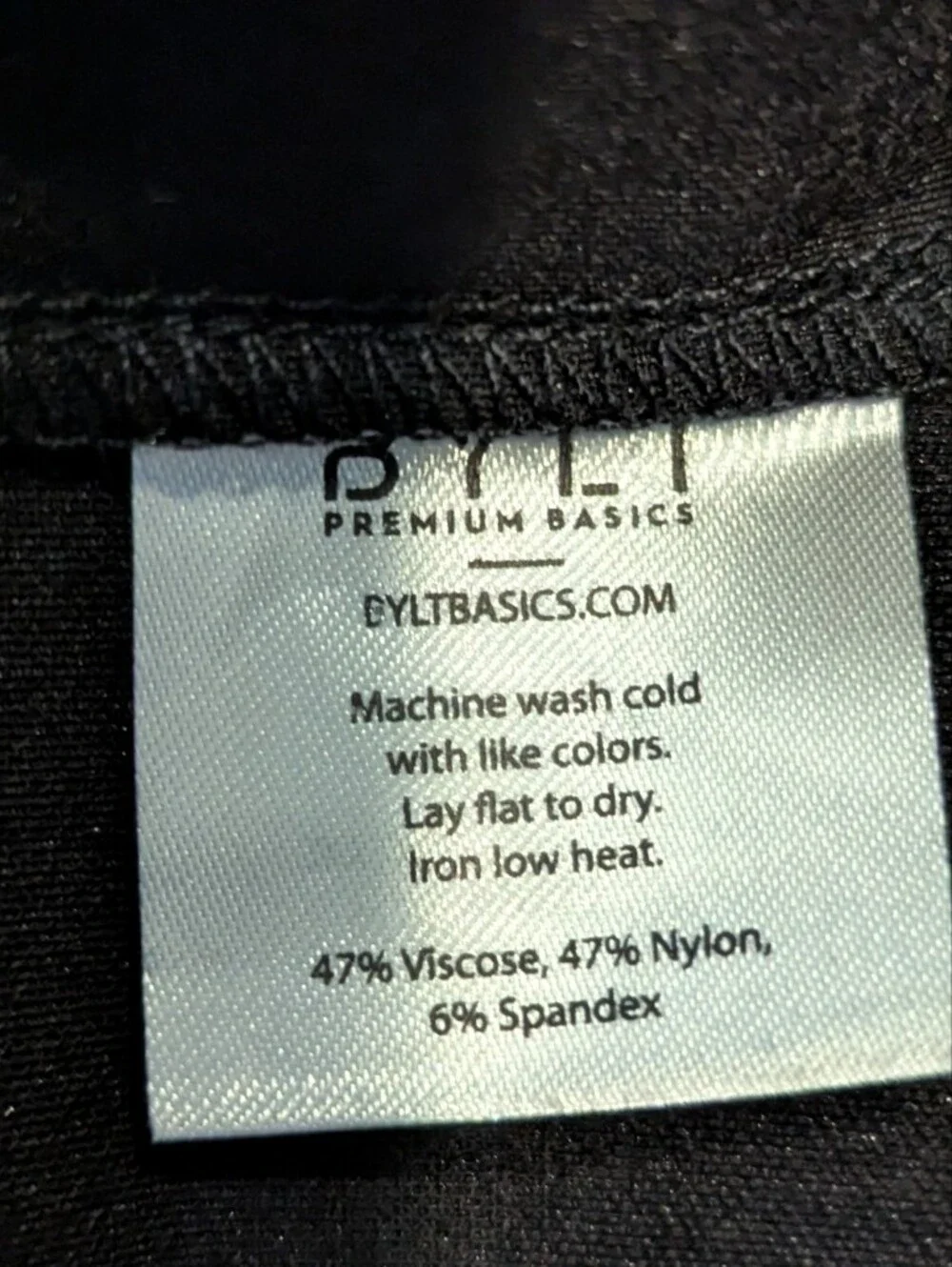 BYLT Premium Basics Elite + Fairway Black Quarter-Snap & Zip Pullover Size XXL